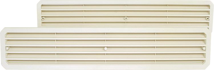 Türlüftungsgitter TGW SB-Pack weiß Größe 452 x 92 mm