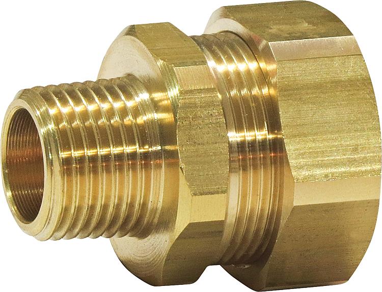 Quick Fix Pro - Verschraubung DN16 x 1"AG, Steckfitting, Messing Quick Fix Pro - Verschraubung DN16 x 1"AG, Steckfitting, Messing