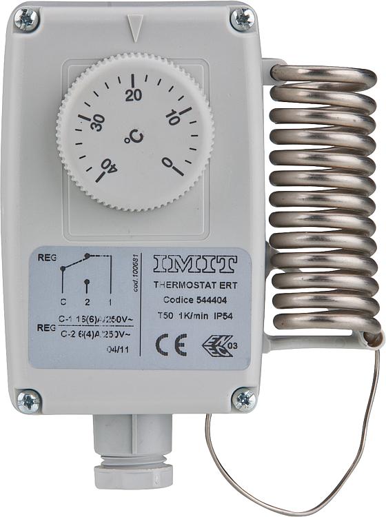 Raumthermostat RC 0...+40 C außenliegende Verstellung Raumthermostat RC 0...+40 C außenliegende Verstellung