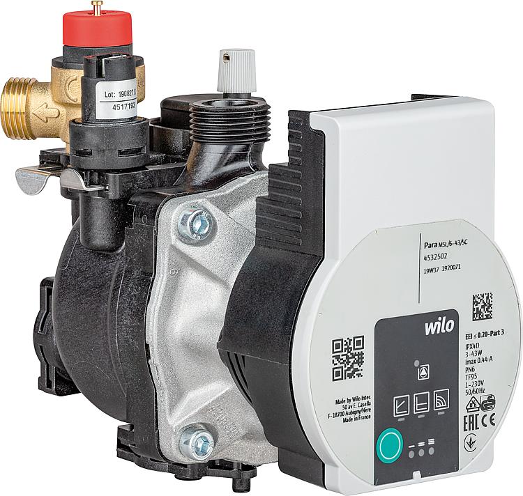 Umwälzpumpe Wilo Para MSL/6-43/SC, für Mobile Heizzentrale, 21 u.36 KW Umwälzpumpe Wilo Para MSL/6-43/SC, für Mobile Heizzentrale, 21 u.36 KW