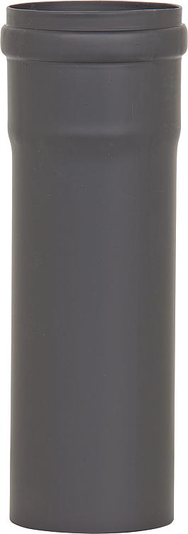 Pellet-Abgasrohr 250mm Drm. 80mm, lackiert mit Silikondichtung Pellet-Abgasrohr 250mm Drm. 80mm, lackiert mit Silikondichtung