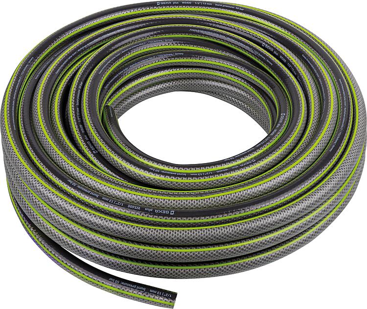GEKA plus Wasserschlauch WS400, DN15 (1/2"), 13mm, 25m, PVC 5-lagig, grau GEKA plus Wasserschlauch WS400, DN15 (1/2"), 13mm, 25m, PVC 5-lagig, grau
