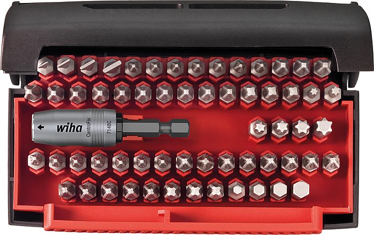 Bit-Set Wiha®, 25 mm 62-teilig, 1/4" Bit-Set Wiha®, 25 mm 62-teilig, 1/4"