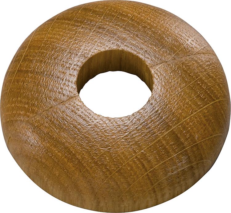 Holz-Einzelrosette Typ Schwarzwald Eiche - 15 mm Holz-Einzelrosette Typ Schwarzwald Eiche - 15 mm