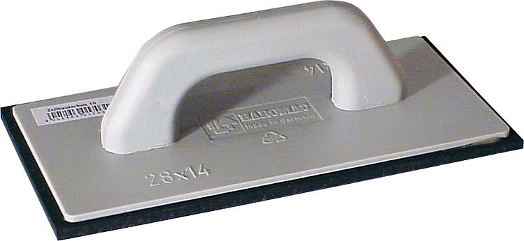 Kunststoffreiber schwarz ZKS 28x14x1 mit Zellkautschuk 10mm