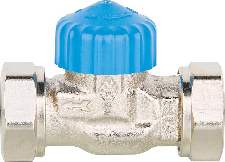 Thermostat-Ventilunterteil Durchgang flachdichtend DT 15 (1/2''''), Kvs 2,50 Thermostat-Ventilunterteil Durchgang flachdichtend DT 15 (1/2''''), Kvs 2,50