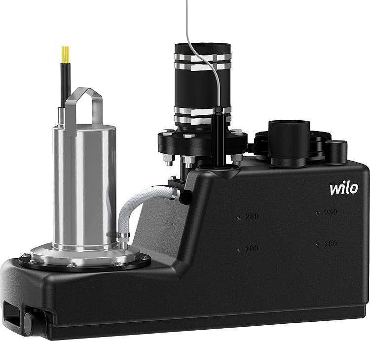 WILO-DrainLift S/M Zubehör Flanschstutzen DN 80/80 m. Schlauch u. Schlauchschellen WILO-DrainLift S/M Zubehör Flanschstutzen DN 80/80 m. Schlauch u. Schlauchschellen