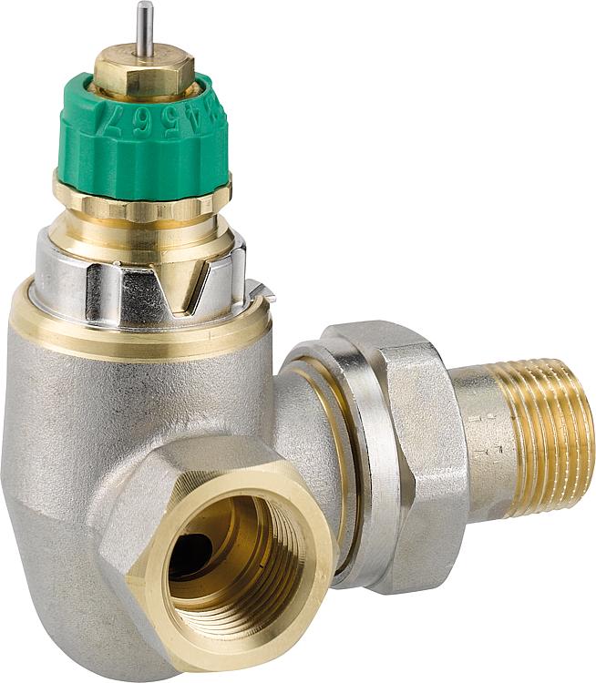 Thermostat-Ventilunterteil Danfoss Dynamic Valve RA-DV, DN10(3/8"),Winkeleck lin Thermostat-Ventilunterteil Danfoss Dynamic Valve RA-DV, DN10(3/8"),Winkeleck lin
