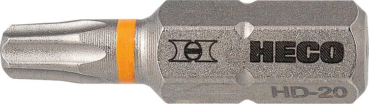 Bit HECO-Drive, HD-20 Farbring orange, VPE 10 Stück Bit HECO-Drive, HD-20 Farbring orange, VPE 10 Stück