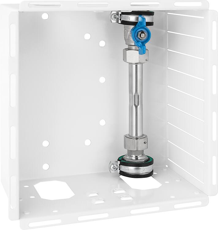 Wasserstation W1-T130-Typ A, für 110 mm Wasserzähler DN20 (3/4") Wasserstation W1-T130-Typ A, für 110 mm Wasserzähler DN20 (3/4")