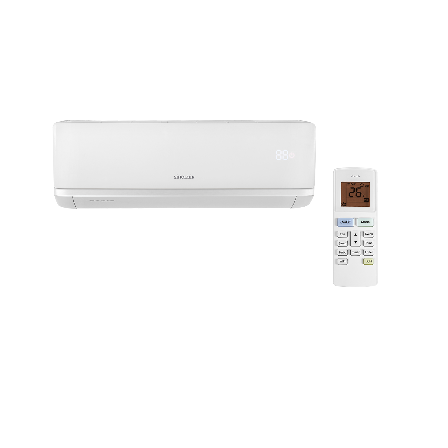 Sinclair, Ray Wandgerät 2,7 kW Kühlen / 2,8 kW Heizen Sinclair, Ray Wandgerät 2,7 kW Kühlen / 2,8 kW Heizen
