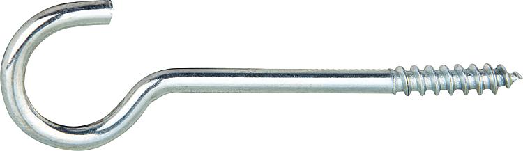 Deckenhaken mit Holzgewinde verz. 3,8 x 80 VPE 100 Stück