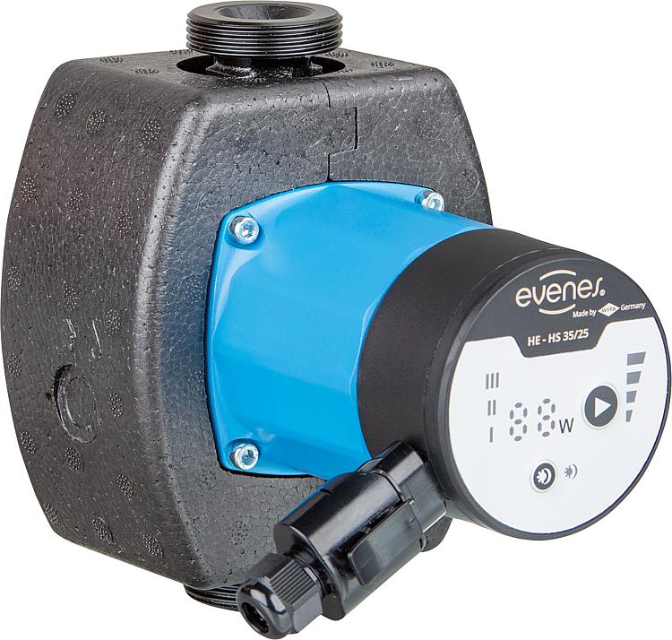 Umwälzpumpe Evenes HE-HS 35-15, DN15(1/2"), PN10 230V, Baulänge: 130mm