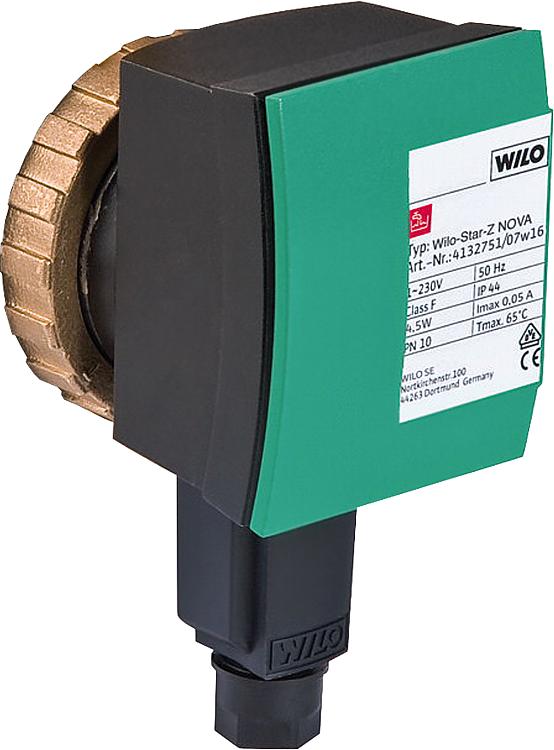 Wilo Star NOVA Z 15 Servicemotor hocheffiziente Zirkulationspumpe / Trinkwasserpumpe Wilo Star NOVA Z 15 Servicemotor hocheffiziente Zirkulationspumpe / Trinkwasserpumpe