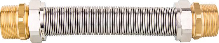 Pufferspeicher-Wellrohrverbinder von 200-280mm 1 1/2'''' AG V4A Pufferspeicher-Wellrohrverbinder von 200-280mm 1 1/2'''' AG V4A