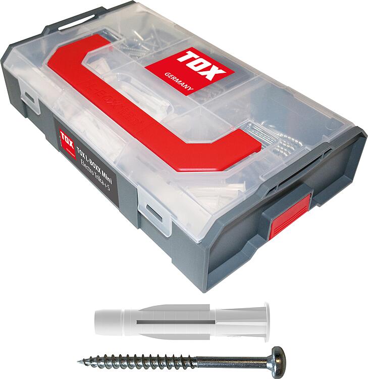 TOX L-BOXX Mini Electro Trika+S Sortiment 232 teilig TOX L-BOXX Mini Electro Trika+S Sortiment 232 teilig