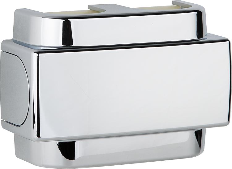 Design-Abdeckung chrom für Ventil-/Hahnblock Flex Design-Abdeckung chrom für Ventil-/Hahnblock Flex