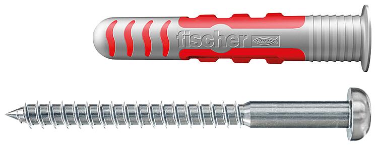 Dübel Fischer Duo Seal 6x38 S A2 inkl. Schraube 4,5x60 VPE=50