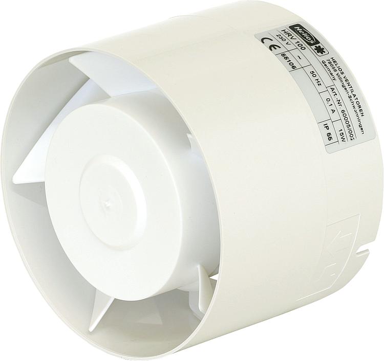 Rohreinschubventilator HRV 100 DN 100 für Be- oder Entlüftung