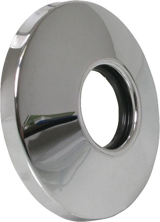 Schubrosette für UP-Ventil Verchromt, Durchmesser 70 mm Schubrosette für UP-Ventil Verchromt, Durchmesser 70 mm