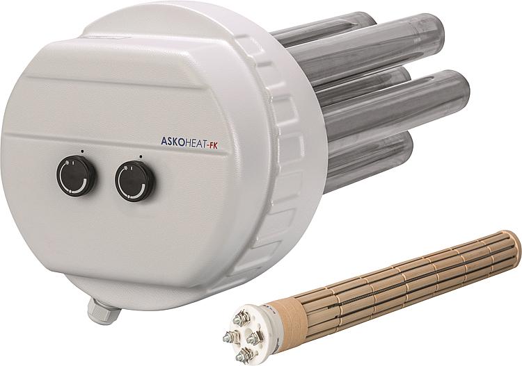 Flanschheizkörper Edelstahl Typ AHFR-K-A, Keramik, 10/8,3/6,7/5/3,3/1,7KW Flanschheizkörper Edelstahl Typ AHFR-K-A, Keramik, 10/8,3/6,7/5/3,3/1,7KW