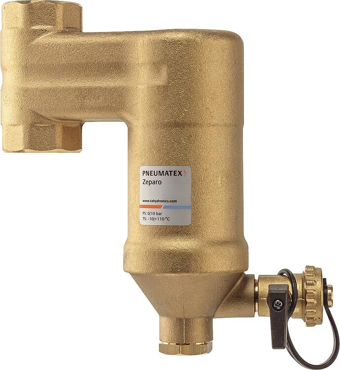 Schlammabscheider Heimeier IMI ZUML 20, DN 20 (3/4"), mit Magnet, IG Schlammabscheider Heimeier IMI ZUML 20, DN 20 (3/4"), mit Magnet, IG