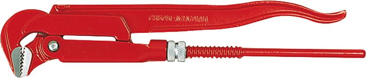 Eckrohrzange 90°Maul Zweihand 1 1/2"