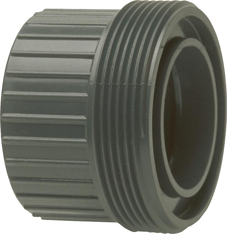 PVC-U - Klebefitting Einschraubteil mitKlebemuffe, 16 mm PVC-U - Klebefitting Einschraubteil mitKlebemuffe, 16 mm