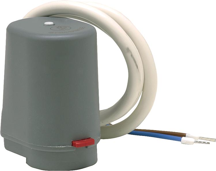 Stellantrieb R 473 V nur für Giacomini-Verteiler 230V stromlos geschlossen Stellantrieb R 473 V nur für Giacomini-Verteiler 230V stromlos geschlossen