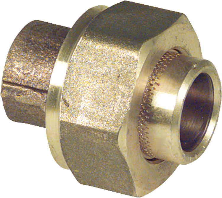Rotgußlötfitting 4340 Verschraubung, 14mm, konisch dichtend Rotgußlötfitting 4340 Verschraubung, 14mm, konisch dichtend