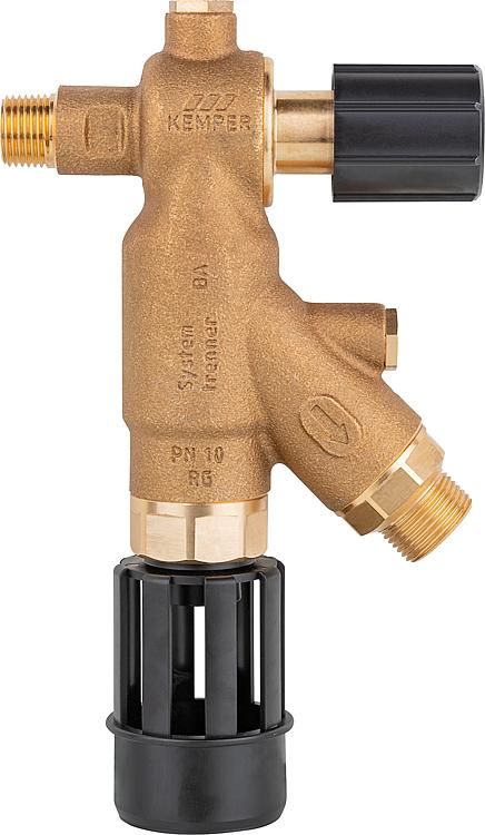 Systemtrenner-Auslaufventil FK 4 DN15 (1/2"), Typ BA, Rotguß Systemtrenner-Auslaufventil FK 4 DN15 (1/2"), Typ BA, Rotguß