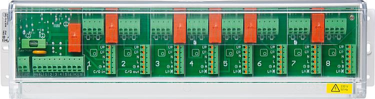 Regelverteiler EVENES Typ ASV8-001H/K,230V,Heizen/ Kühlen, für 8 Heizkreise Regelverteiler EVENES Typ ASV8-001H/K,230V,Heizen/ Kühlen, für 8 Heizkreise