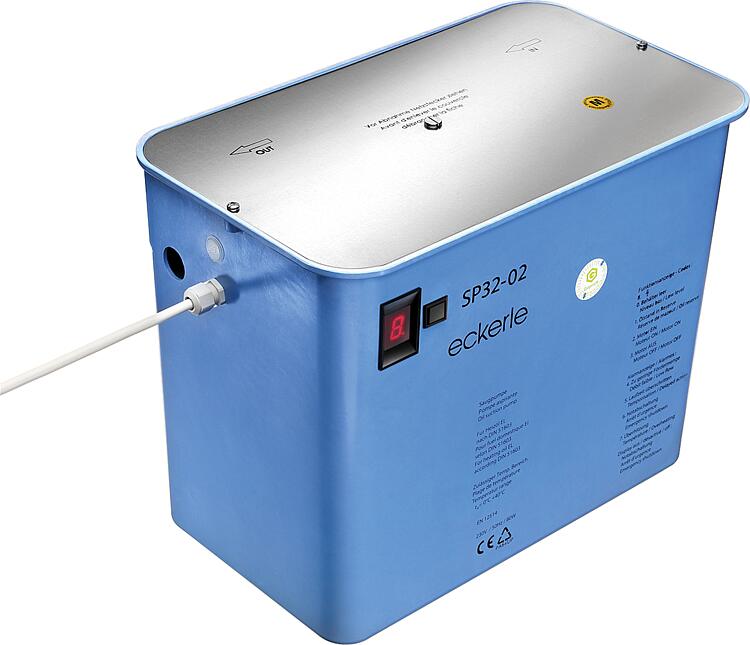 Saugpumpenaggregat Eckerle SP 32/02-80-E mit elektrischen Magnetventil