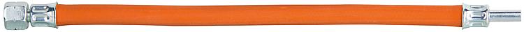 Mitteldruck Gummi Schlauch PS 10 bar, 1/4" LH-ÜM x RST 8, 1000mm