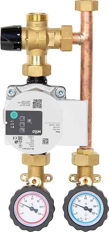 Heizkreismodul Easyflow thermisch, Pumpe Wilo Para 15/6SC, für Modulbox Heizkreismodul Easyflow thermisch, Pumpe Wilo Para 15/6SC, für Modulbox