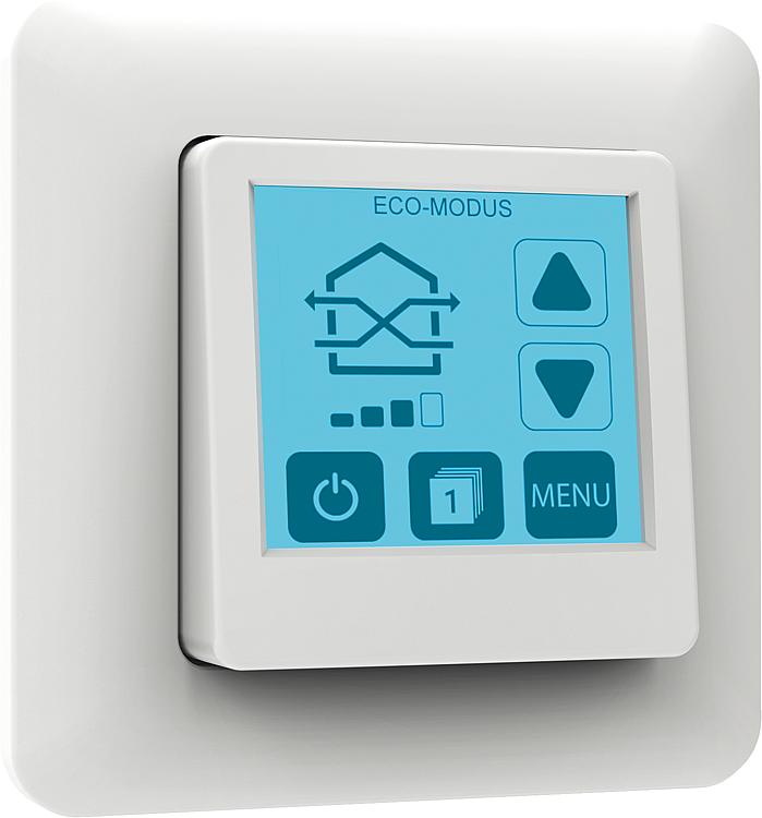 Touch-Steuerung Smart Fan inkl. Netzteil 42V, bis zu 7 Lüftungseinheiten Touch-Steuerung Smart Fan inkl. Netzteil 42V, bis zu 7 Lüftungseinheiten