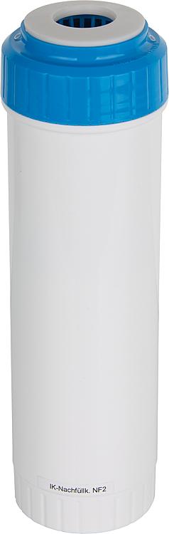 Entkalkerkartusche regenerierbar, IK-NF2 ohne Harzfüllung