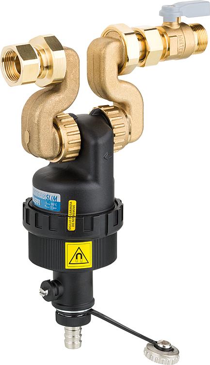 Schlammabscheider DIRTMAGSLIM Typ 545455 Vaillant Unterputz DN20(3/4") AG x DN20 Schlammabscheider DIRTMAGSLIM Typ 545455 Vaillant Unterputz DN20(3/4") AG x DN20