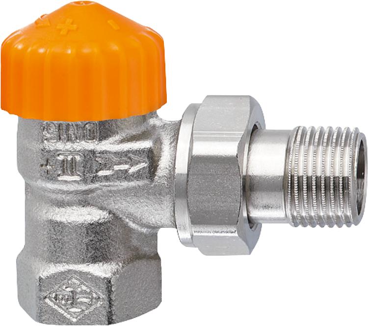 Thermostat-Ventilunterteil IMI HeimeierEclipse, DN10(3/8"), Eckform Thermostat-Ventilunterteil IMI HeimeierEclipse, DN10(3/8"), Eckform