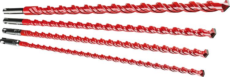 Mehrzweckbohrer ALPEN Profi Multicut mit verkürztem SDS-Plus Schaft Ø 8,0 mm, Länge 450 mm