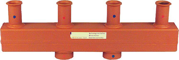 Kesselverteiler-Ovalflansch Typ 60-12,5Oval-Fl. drei Heizgruppen Kesselverteiler-Ovalflansch Typ 60-12,5Oval-Fl. drei Heizgruppen