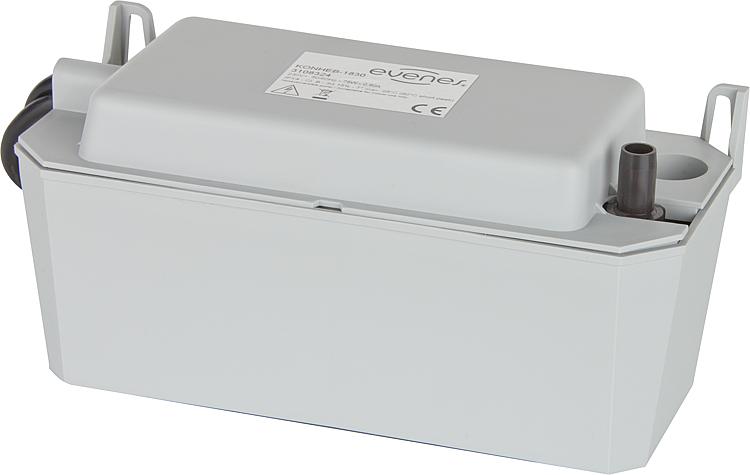 Kondensatpumpe EVENES 1830 inkl. 5m PVC-Schlauch, 10mm Kondensatpumpe EVENES 1830 inkl. 5m PVC-Schlauch, 10mm