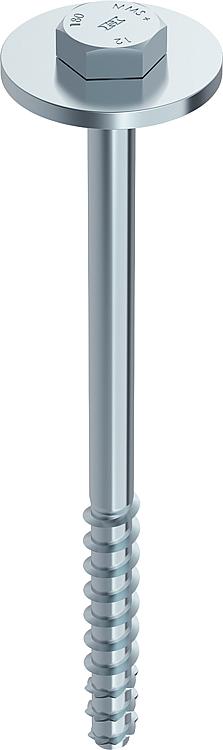 Beton- & Mauerwerkschraube Heco, Multi-Monti mit Sechskantkopf, 12,0x180 mm, V Beton- & Mauerwerkschraube Heco, Multi-Monti mit Sechskantkopf, 12,0x180 mm, V
