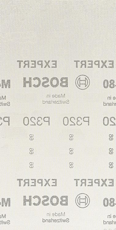 Netzschleifblatt BOSCH® EXPERT M480 115 x 230 mm, Körnung 320 VPE 50 Stück