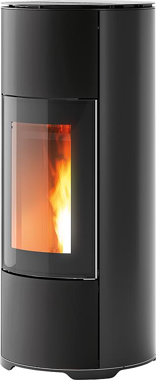 Pelletofen MCZ Halo Air 8 R, Grundgerät mit Verkleidung Schwarz Metall, 8,1 KW Pelletofen MCZ Halo Air 8 R, Grundgerät mit Verkleidung Schwarz Metall, 8,1 KW