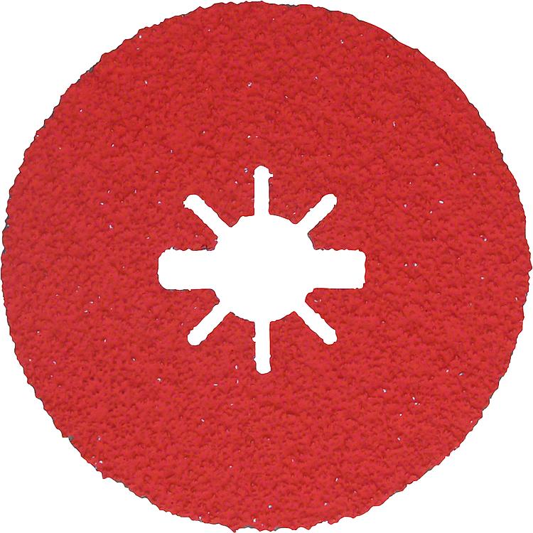 Fiberscheibe BOSCH® Best for Metall und Edelstahl mit X-Lock Aufnahme Ø115mm K100 VPE=50 Stück