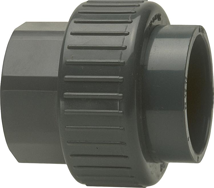 PVC-U - Klebefitting Rohrverschraubung,16 mm x 3/8" PVC-U - Klebefitting Rohrverschraubung,16 mm x 3/8"