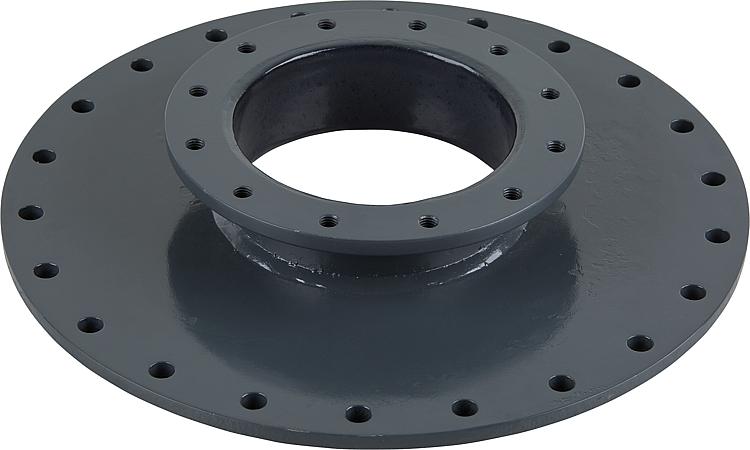 Übergangsflansch 280x430mm, emailliert Übergangsflansch 280x430mm, emailliert