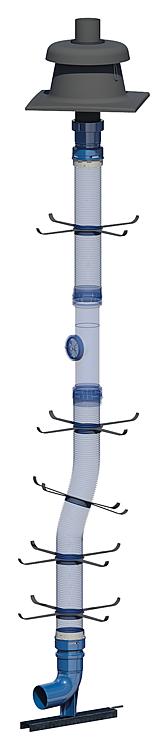 CondensBlue Grundpaket Schacht flexibel DN60 CondensBlue Grundpaket Schacht flexibel DN60