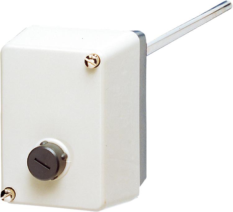 Aufbau-Thermostat ATHs-70 230 V., Regelbereich 30-110 Tauchrohr 8 x 150 mm Aufbau-Thermostat ATHs-70 230 V., Regelbereich 30-110 Tauchrohr 8 x 150 mm